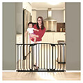 set porta asfaleias dreambaby chelsea hallway 2 proektaseis 9cm 18cm black extra photo 2