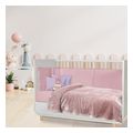 koyberta das baby 1346 relax velour roz 80x110cm extra photo 1