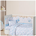 set sentonia koynias das baby fun 4918 galazio leyko130x170cm 2tmx extra photo 2