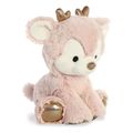 loytrino glitzy tots pink reindeer 15cm extra photo 2