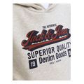 hoodie jack jones jjelogo 12279744 leyko melanze extra photo 4