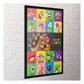 afisa super mario characters 61x915cm extra photo 1