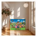 afisa super mario characters 61x915cm extra photo 1