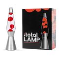 lampa i total xl1783 lava red white lamp h40cm extra photo 1