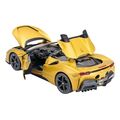 oxhma ferrari sf90 spider gold metalliko antigrafo bburago 1 18 18 16016 extra photo 1