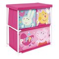 apothikeytiko koyti paixnidion peppa pig 3 thikes 53x30x60 cm extra photo 1