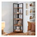 bibliothiki goniaki kelsie megapap xroma mayro pine oak 33 x 33 x 162 cm extra photo 2