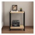 komodino gina megapap xroma sapphire oak mayro 39 x 30 x 48 cm extra photo 2