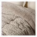 koybertopaploma yperdiplo das home sherpa 1393 taupe 220x240cm extra photo 1