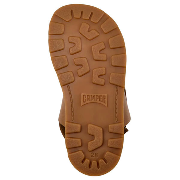 Camper Brutus Kinder Sandalen - 2-Riemen Sandalette Aus Rindsleder
