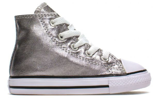 Μποτακι Converse All Star Chuck Taylor Hi 753177c Ασημι (eu:26) -  Κοριτσι-υποδηση-sneakers (PL1.152023911)