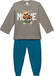 pytzames minerva move bear punto di roma gkri melanze petrol 90 98cm 2 3 eton photo