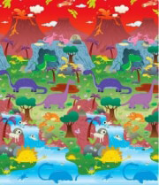 xali paixnidioy prince lionheart playmat city dinosaur 180 x 200 cm photo