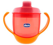 kypello chicco kokkino 180ml 12minon  photo