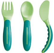 set mam babys cutlery prasino photo