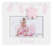 korniza mdf photo frames baby roz 15x10cm photo