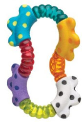 paixnidi apasxolisis playgro click and twist rattle 3m  photo