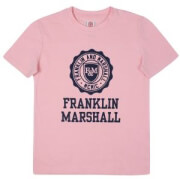 t shirt franklin marshall brand logo fms0060 roz photo