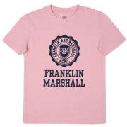 t shirt franklin marshall brand logo fms0060 roz 104ek 3 4 eton photo
