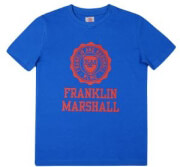 t shirt franklin marshall brand logo fms0060 mple photo