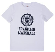 t shirt franklin marshall brand logo fms0060 leyko 128ek 7 8 eton photo