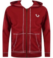 hoodie me fermoyar true religion french terry tr146hd32 skoyro kokkino 104ek 3 4 eton photo