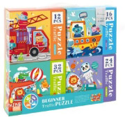 pazl mideer 4 in 1 puzzle traffic 84 tmx md3025 photo