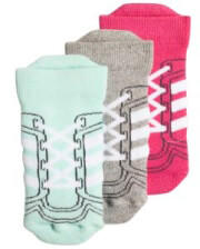 kaltses adidas performance ankle socks 3p siel gkri roz photo