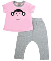 set keen organic wwf baby set monkey roz gkri photo