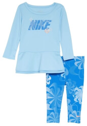 brefiko set nike swoosh df tunic leggin galazio mple photo