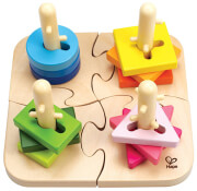 xylino pazl hape creative peg puzzle 16tmx photo