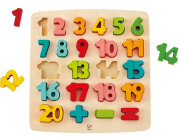 bomxylino pazl megalon arithmon hape chunky number puzzle 24tmx photo