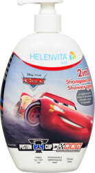 sampoyan afroloytro helenvita kids 2 in 1 shampoo shower gel cars 500ml 5213000524055 photo