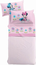 set sentonia imidipla palamaiki caleffi disney collection minnie roz 160x270cm 90x200cm 3tmx photo