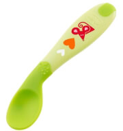 koytali chicco silikonis arxis baby s first spoon 8minon prasino photo