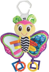 kremasto paixnidi playgro gia karotsi activity friend blossom butterfly 0m  photo