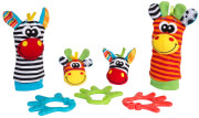 set playgro jungle friends gift pack 0m  photo