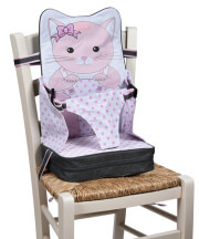 forito kathisma fagitoy soypla set polar gear go anywhere booster seat with place mat kitty photo
