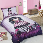 set sentonia mona santoro gorjuss sugar spice lila 160x260cm sx5018 photo