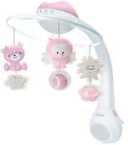 moysiko koynias infantino projector 3 in 1 musical mobile pink photo