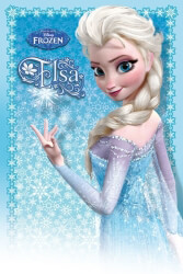 poster frozen elsa 61 x 915 cm photo