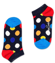 kaltses happy socks kids big dot low sock kbdo05 6500 polyxromo 1tmx eu 24 28 photo