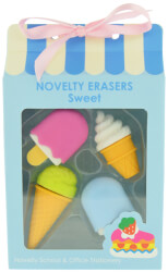 set 4 gomes novelty erasers sweet 4 tmx photo