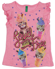 top benetton t shirt mania gata cupcakes roz 82 cm 1 2 eton photo