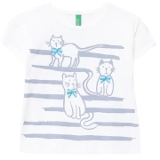 t shirt benetton art i girl leyko 90 cm 2 eton  photo