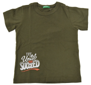 t shirt benetton ca xaki photo
