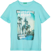 t shirt benetton californian siel 82 cm 1 2 eton photo