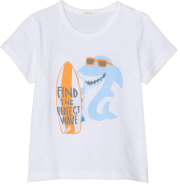 t shirt benetton funny wave baby boy leyko 62 cm 3 6 minon photo