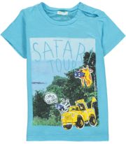 t shirt benetton jungle baby boy siel 68 cm 6 9 minon photo