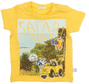 t shirt benetton jungle baby boy kitrino 62 cm 3 6 minon photo